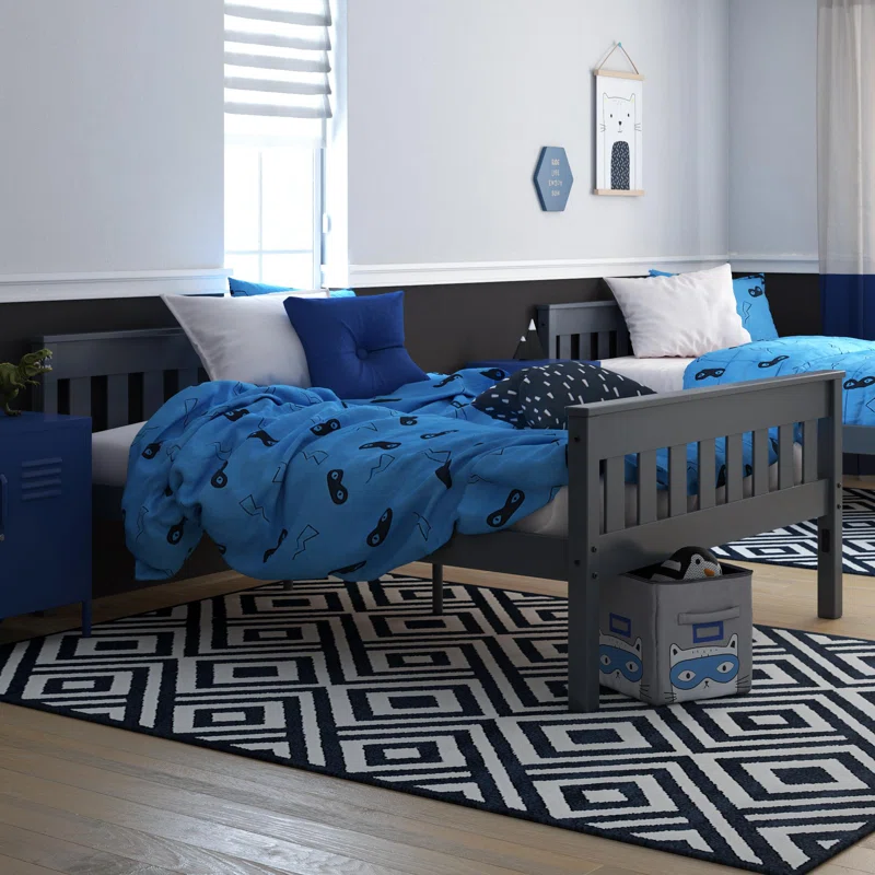ADOUER WOOD Solid Sheesham Wood Bunk Bed - Convertible into Two Separate Beds