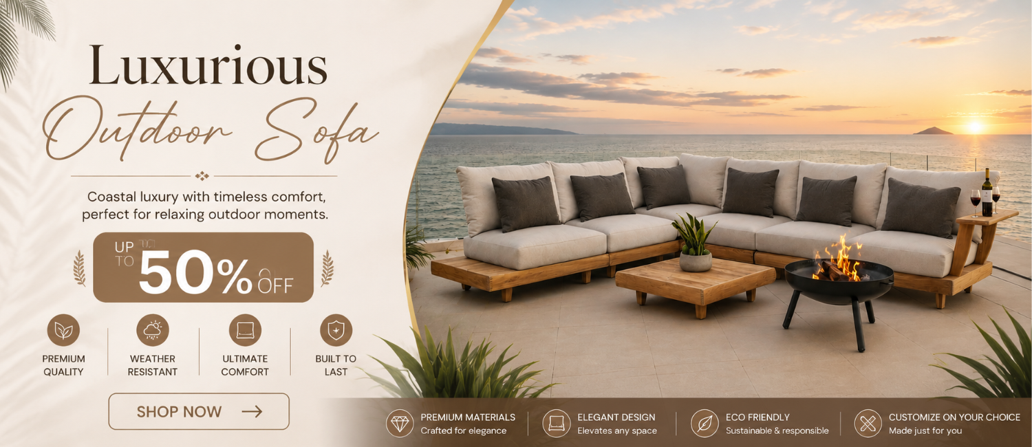 Luxury Outdoor sofa set