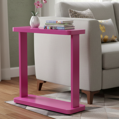 Adouer Wood Solid Sheesham Wood Side Mini Table for Living Room Sofa Bedside Nightstand Table Accent Table