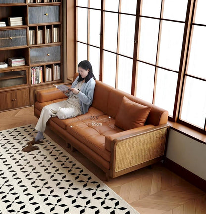 ADOUER WOOD Solid Wood Sofa Cum Bed with Trundle