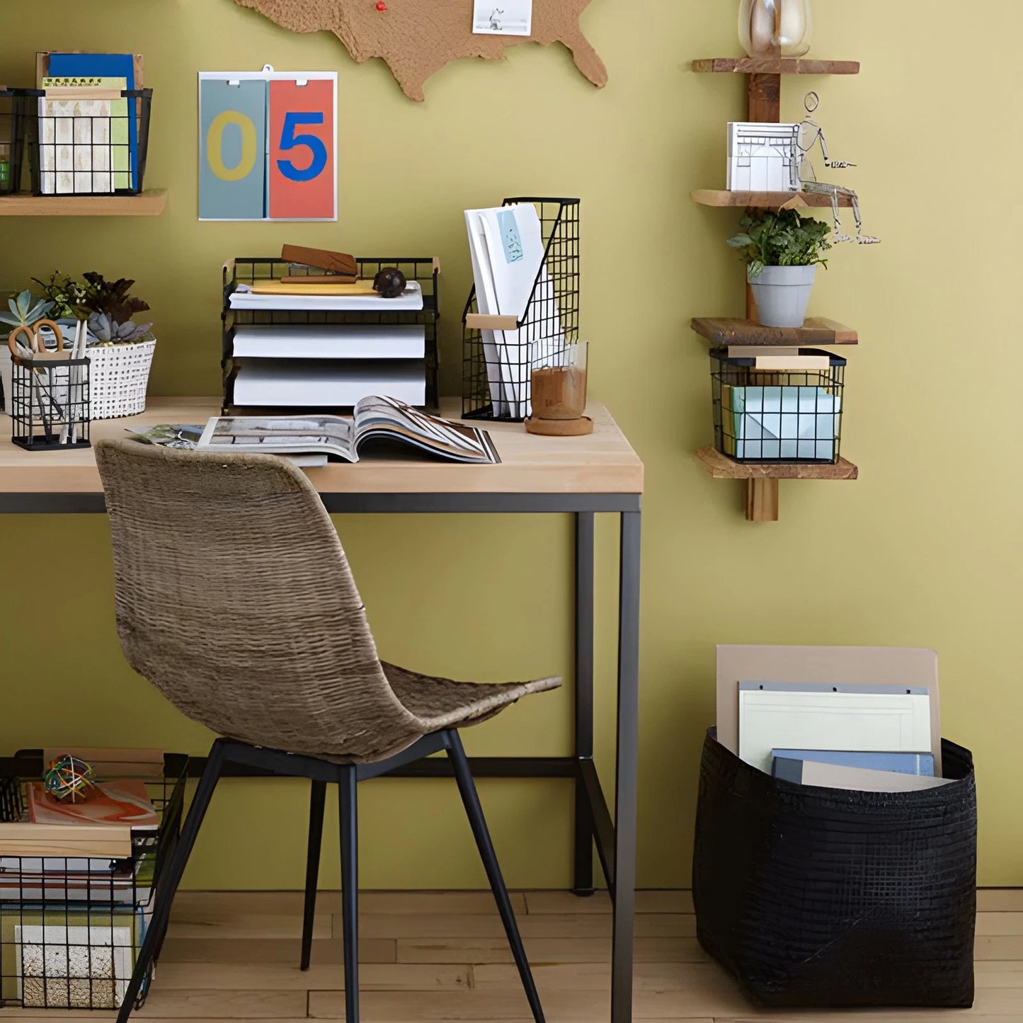 Classic Crown Molded Solid Wood Floating Mantel